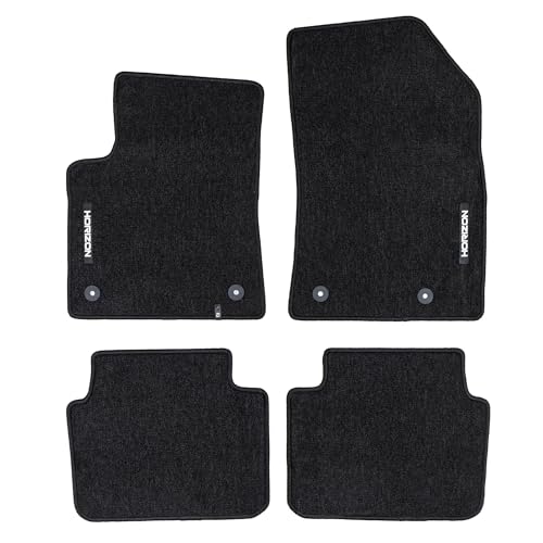 FROGUM Horizon Tapis Auto Velour Moquette pour Citroën C3 Aircross 2017-2024| Inodores | avec Fixations | Pratiques et élégants