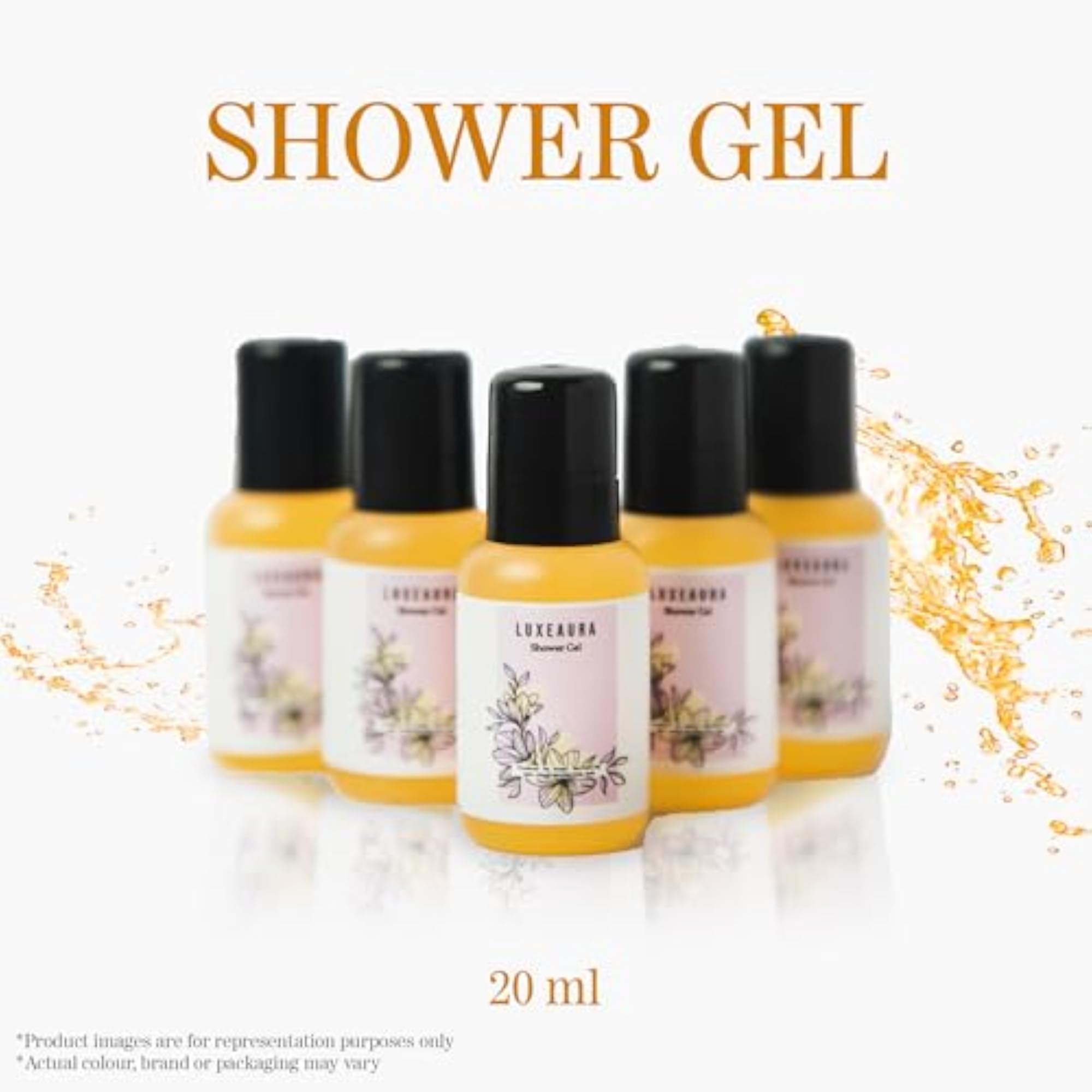 Hotel Shower Gel, Travel Size Bottles for Guests