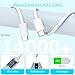 10FT Apple iPhone 17 16 15 Charger, 2-Pack Extra Long 10Foot USB C to Type C Charging Woven Cable Cord 20W USB C Charger Block Cube Super Quick Charging for iPhone 17 16 15 Pro/Plus/ProMax,iPadPro/Air