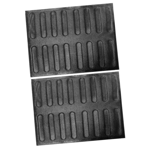 OUNONA 2pcs Kitchen Bread Pan Multi Function Mold for Breathable Baking for Hot Dog Bread and French Baguettes Non Stick and Flexible Design for All Standard Ovens