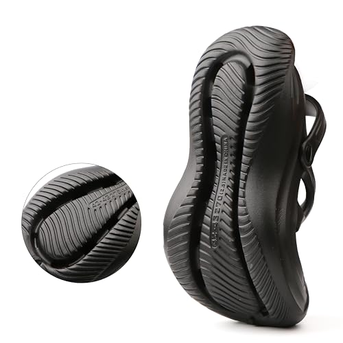 Image of Women Mens Clogs with Arch Support Ganden Shoes Waterpoor Comfort Slip-on Sandals