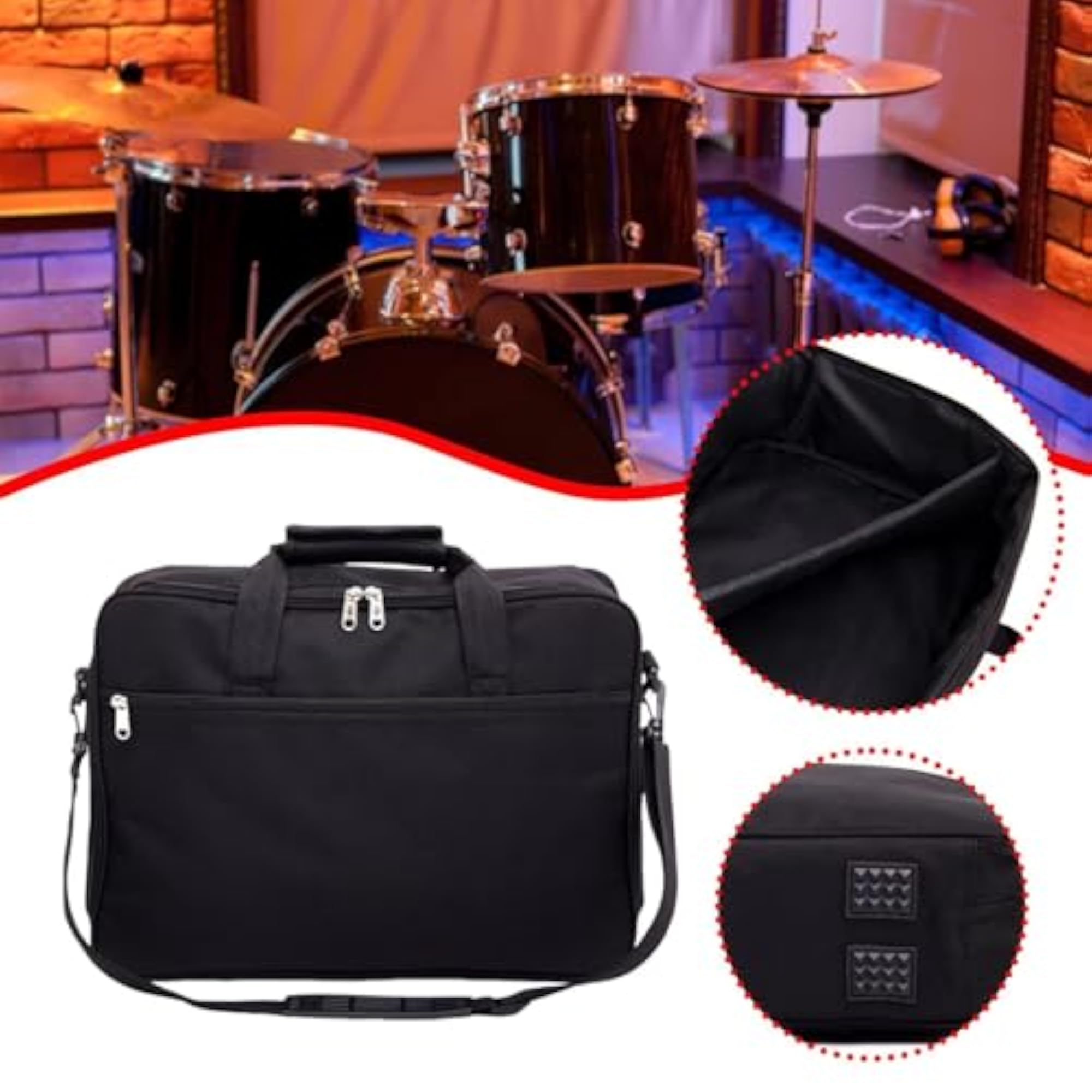 Musical Instruments Drum Pedal Carry Bag for Concerts