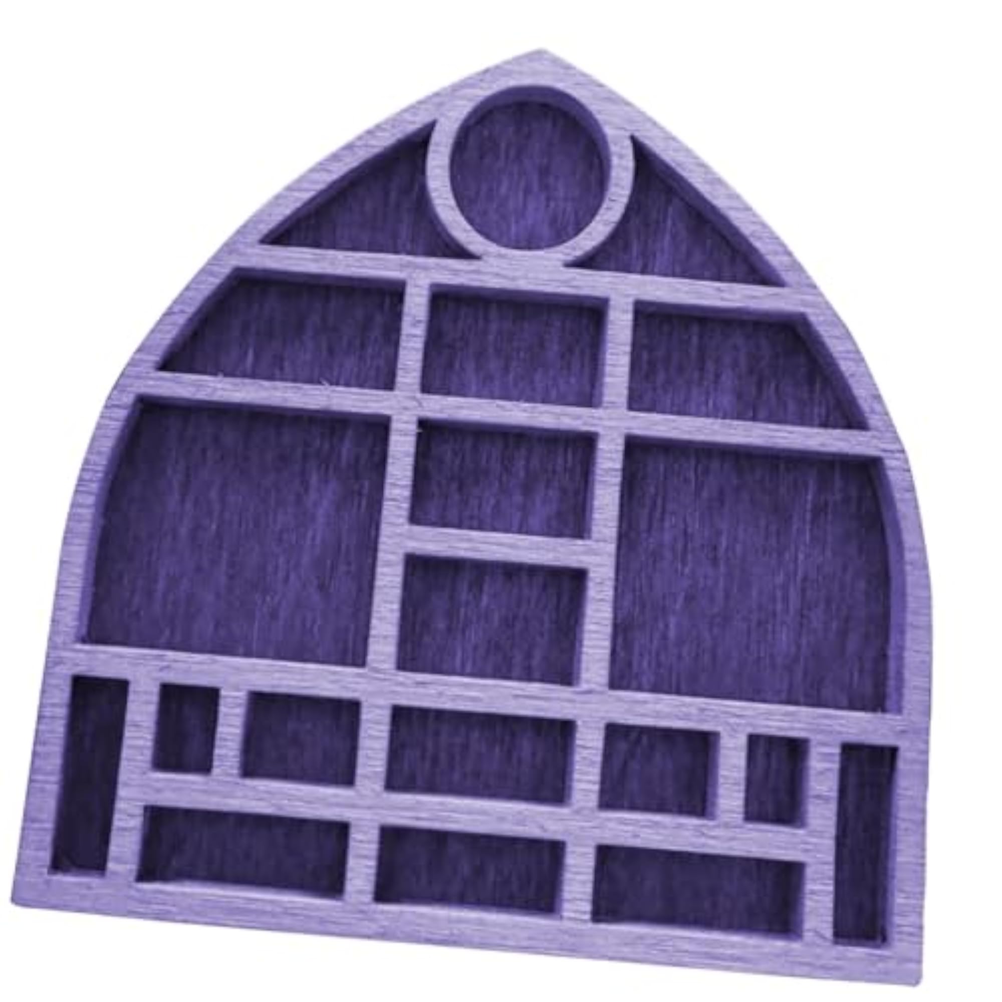 Miniature Trinket Shelf Home Decoration, Wooden Display Tray