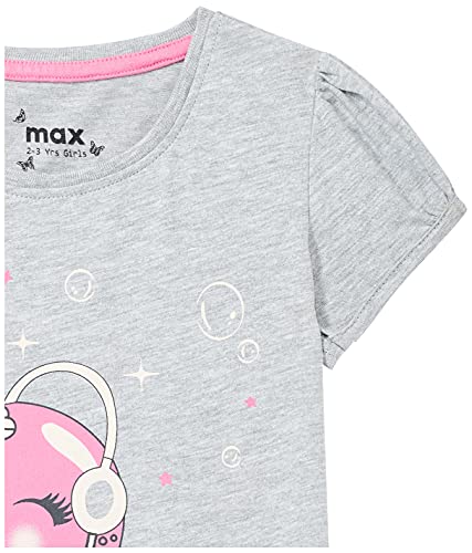 Image of Max Girl's Solid Regular Fit Tshirt