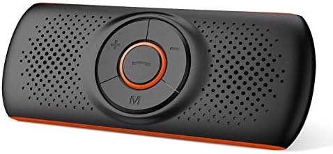Bluetooth Speaker for Car, Leguwu Bluetooth in Car Speakerphone for Cell Phone, Wireless Car Kit for Handsfree Call & Music with HiFi Sound Quality, Magnetic-Clip Design