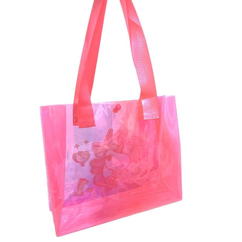Le Delite Unicorn Sling Bag | Holographic Tote Bag | Unicorn Activity, Drawing, Tuition Picnic Bag For Girls Kids | Cute Stylish Handbag Purse 1