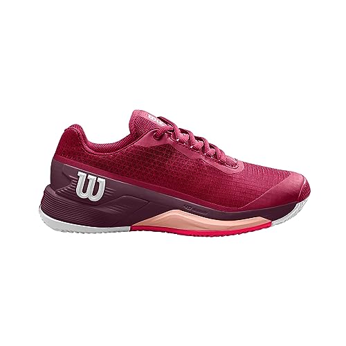 Zapatillas Wilson Rush Pro 4.0 W Clay para mujer, calzado de tenis de tierra batida WRS330750