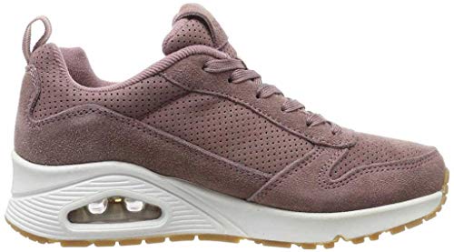 Skechers Skechers Women's Uno Trainers, Mauve Suede S, 6