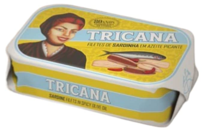 Tricana - Gourmet-Hautlose und grätenlose Sardinen in würzigem nativem Olivenöl - 5er Pack (5 x 120 gr)