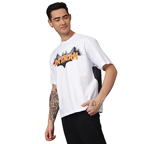 Image of Free Authority Minecraft Printed Loose Fit Grey Cotton Men's T-Shirt