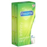 Pasante Infinity (Delay), aktverlängernde Kondome mit Wirkstoff - Orgasmus verzögern - länger durchhalten für o ...