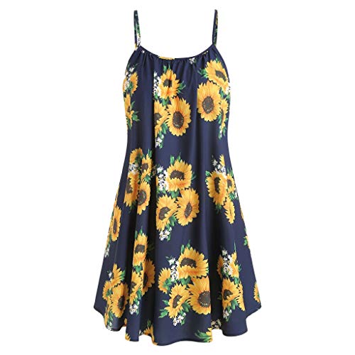 Gillberry Sun Dresses for Women Two Piece Casual Summer Floral Beach Midi Dress