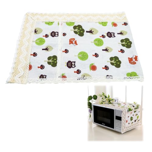 Image of HASTHIP Microwave Oven Dust Cover,Microwave Oven Protective Cover