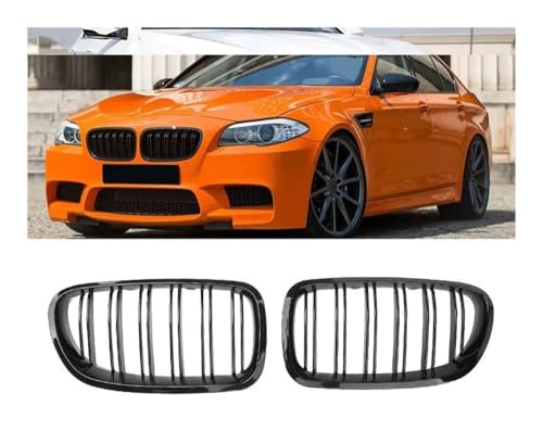 Parrilla delantera para Serie 5 F10 F11 Touring 2010-2017, rejilla tipo riñón tuning 2