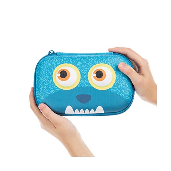 ZIPIT Wildlings Federmäppchen für Kinder, niedliche Aufbewahrungsbox für Schulbedarf, hält bis zu 60 Stifte… – Bild 8