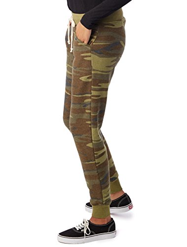 Alternative-Women-s Printed Eco Fleece Jogger Pant, Camo, Small2
