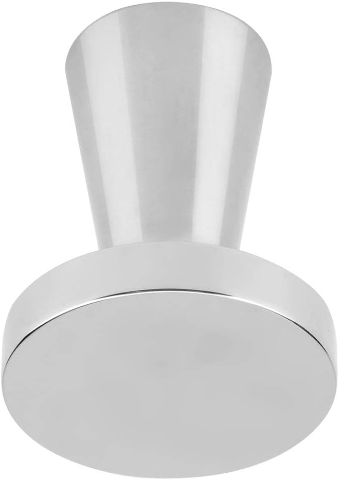 Stainless Steel Coffee Espresso Tamper 40mm Flat Base Coffee Bean Press Barista Coffee Powder Hammer Refillable Reusable