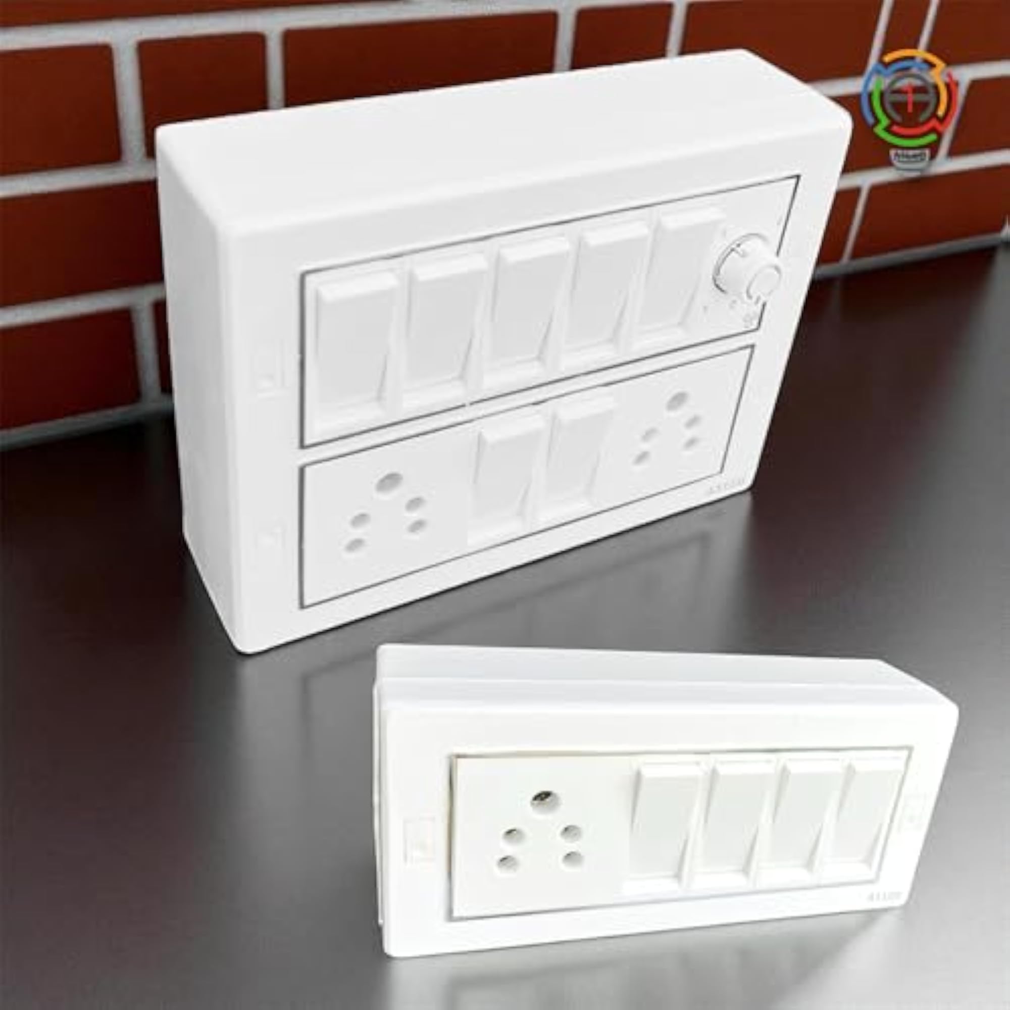 Modern Electrical Switch Board & Socket Panel Set