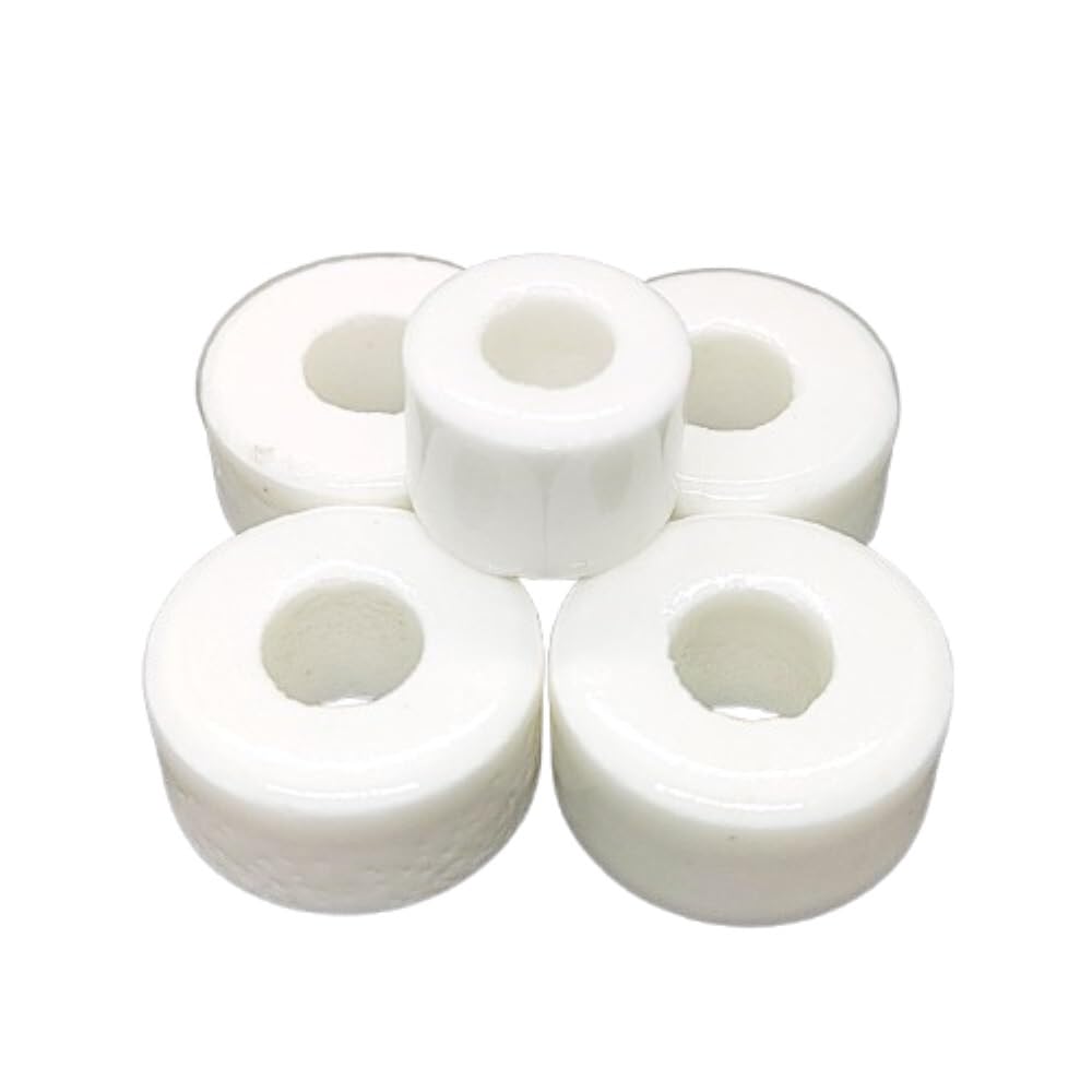 Rondella piatta O-ring ad alta durezza da 2 pezzi, rondelle rotonde con tenuta ad alta temperatura, rondelle in ceramica in ossido di alluminio bianco(M8.5x14x1mm)