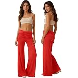 【Pantaloncini Sportivi da Donna Taglie Forti】Il pantalone palazzo nero da donna estivo con fascia alta ha un design chiaro e monocromatico, adatto a molte scene e attività, adatto per yoga, viaggi, weekend di relax, abbigliamento casual da strada, escursionismo, corsa, sport, feste, casa, carnevale, San Patrizio, Natale, Ringraziamento, Festa della mamma, ecc.