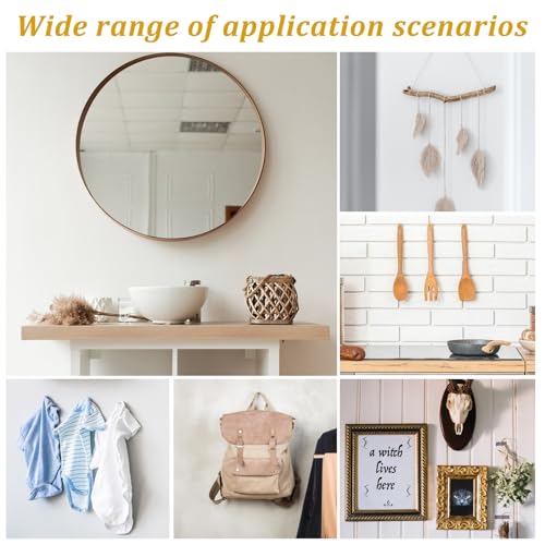Image of 90PCS Picture Hanging Nails, Nails for Hanging Picture, 3 Sizes Wall Decorative Nails, Decor Pictures Frame Kit, Hanging Hardware Tool Hangers, Picture Hangers Photo Hanger, Frame Hanger for Wall