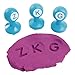 Colorations Alphabet Dough Stampers Set, Uppercase Letters – Set of 26 Letter Stamps, Fun ABC Learning Tool for Toddlers, Ideal for Classroom and Home Learning