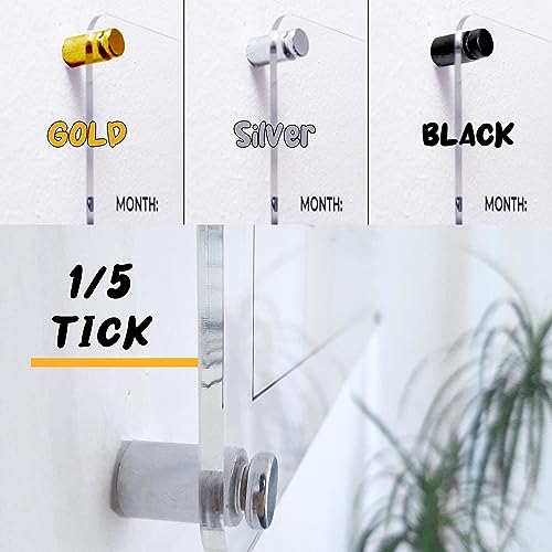 555 Creative Co Personalized Premium Family Name Acrylic Calendar For Wall thumb #5