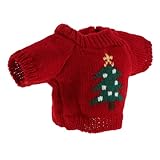 Abaodam Kuscheliger Bärenpullover Für Puppen Wiederverwendbare Puppenkleidung Süße Outfits Für Plüschspielzeug Für Kreative DIY-projekte Und Spielspaß