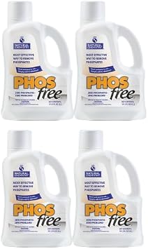 Natural Chemistry Phosfree Phosphate Remover, 3 Liter, 4 Pack