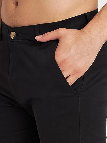 Image of KARGEENS Men Kargeens Men's Cotton Slim Fit Casual Chinos Trousers for Men Stylish