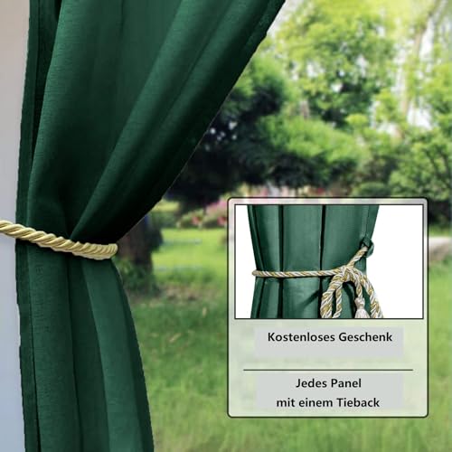 Comlax Tenda Impermeabile, Antivento, Frangivista E Protezione Solare Per Veranda, Gazebo, Pergolato, Giardini, 1 Pezzo - 2