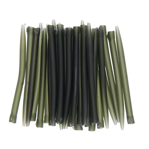 Newshot Anti-Verhedderhülsen für Karpfenangeln, zum Anklemmen, 30 Stück