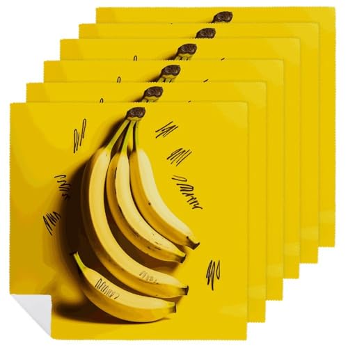 Servilletas de Tela Cuadradas 45x45 cm Pack x6 miniatura 1