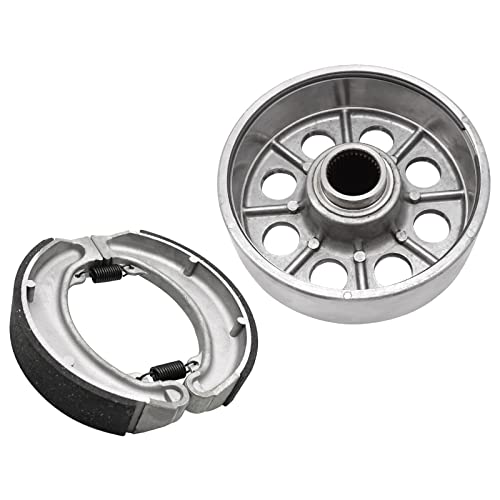 Rear Brake Drum Hub Plate Cover Shoes Bearing Seals Assy For Honda Fourtrax 300 Trx300 1988-2000, Oem# 40520-Hc4-000 43010-Hm5-A10 42620-Hc4-670 #TOP4