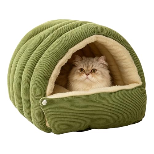 Cuccette Morbide Da Interno Gattini - Cuccia Grotta Per Gatti | Cuccia Gatti A Forma Di Grotta | Letto Chiuso Animali Domestici Per Animali Di Taglia Piccola Media Grande Gattini Cuccioli