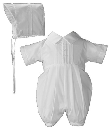 Little Things Mean A Lot Boys Polycotton Christening Baptism Romper ...