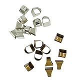 Mit diesen soliden Ringfunden lassen sich Charms oder Perlen leicht in Ringe verwandeln