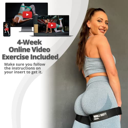 2 Pack Blood Flow Restriction Bands For Women Glutes With 4-Week Booty Bands Exercise Guide Video To Achieve Sexier Butt Shape, Stronger Core, And Beach Body With Our Workout Bands #TOP1