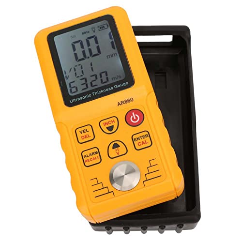 SMART SENSOR AR860 Medidor Digital Ultrasónico de Espesor Rango de Medición 1.0-300.0 mm miniatura 3