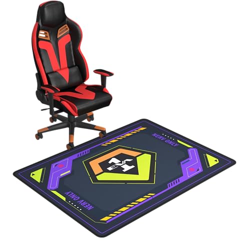 Non-Slip Floor Chair Mat for Neon Genesis Evangelion NERV &