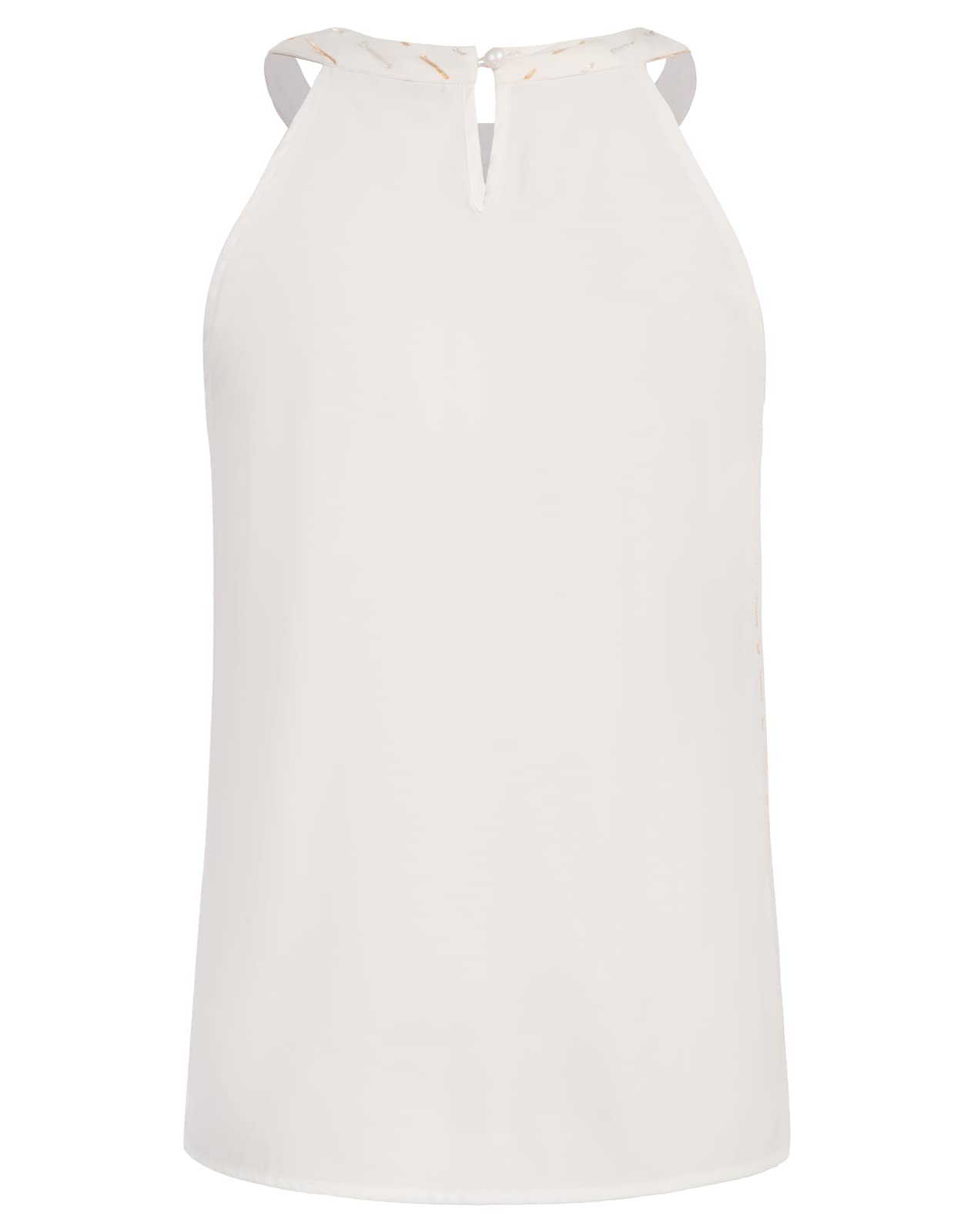 GRACE KARIN Top Donna Senza Manica Camicetta Smanicata Girocollo Halter Sciolta Morbido