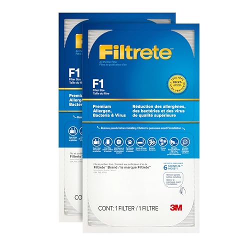 Filtrete Premium Allergen, Bacteria & Virus FAPF-F1N-2, 2-Pack