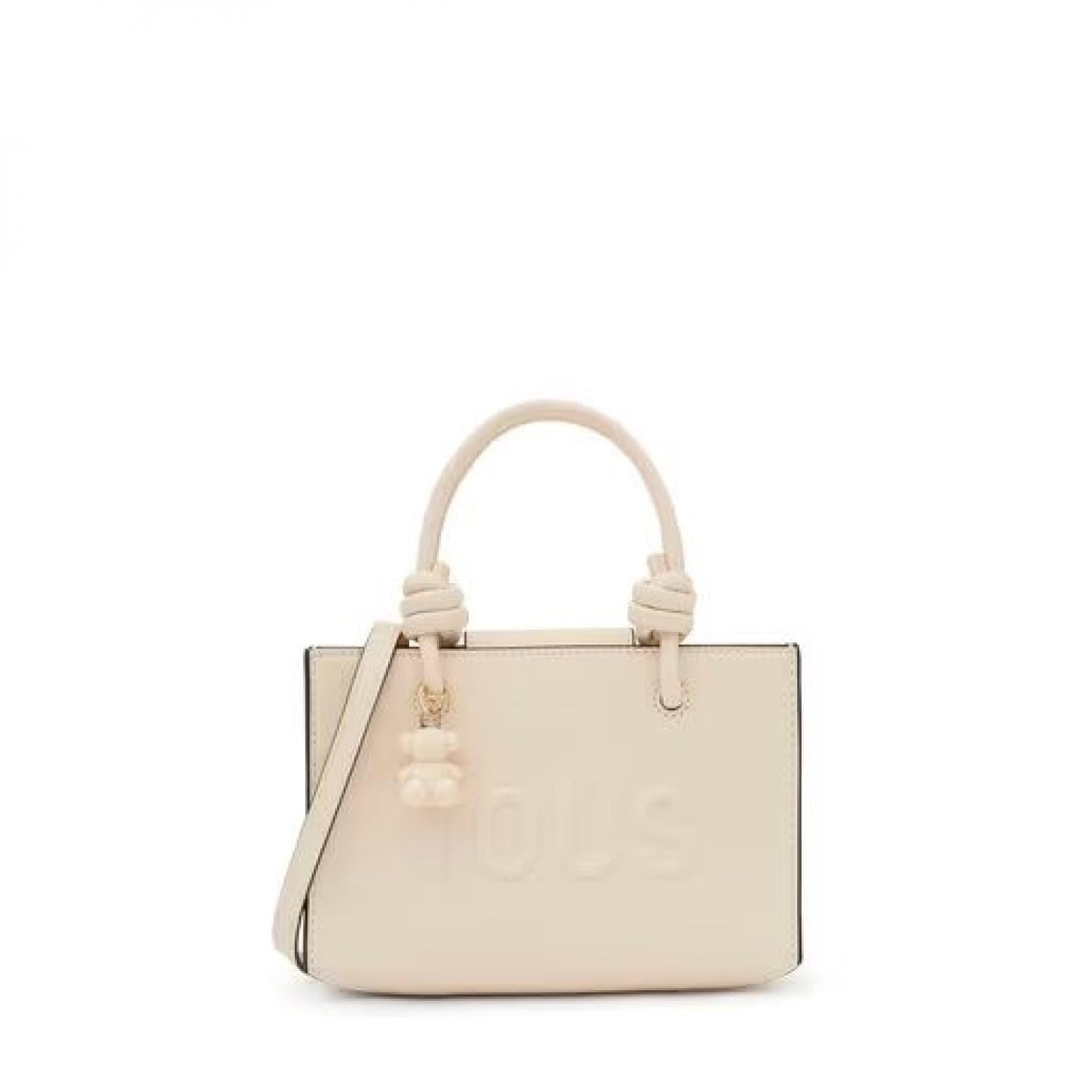TOUS Bandolera Reporter Beige, Para Mujer, Medidas 13 x 20,​5 x 7 cm, Colección Tous La Rue New