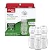 Playtex Baby Nurser Bottle with Pre-Sterilized Disposable Drop-Ins Liners, Closer to Breastfeeding, 8 Ounce Bottles, 3 Count