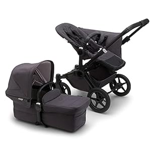 Bugaboo Donkey 5 Mono Kinderwagen Washed Black