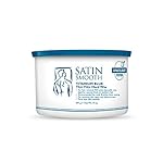 Satin Smooth Titanium Blue Thin Film Hard Wax - Hair Removal Wax, No Strip Waxing for Sensitive Skin, Ideal for Coarse, Thick, Stubborn Hair, 14oz.