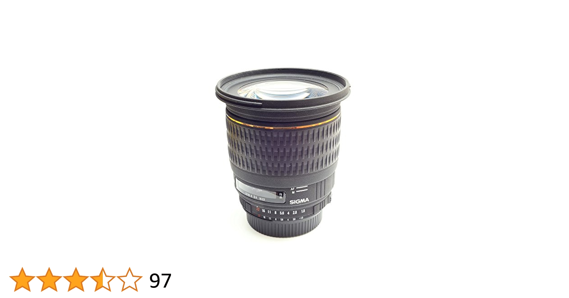 Sigma 20mm f/1.8 EX DG RF Aspherical Wide Angle Lens for