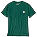 Carhartt Men's Relaxed Fit Heavyweight T-Shirt, North Woods Heather, Medium