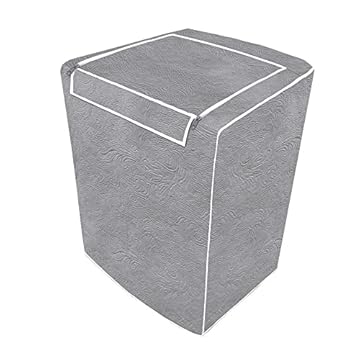 Capa Protetora Maquina De Lavar Roupas Flanelada (Cinza Tamanho G)