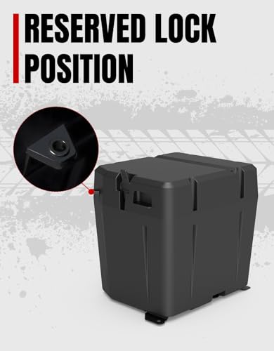 Caja de almacenamiento impermeable con doble compartimento Polaris Ranger 5